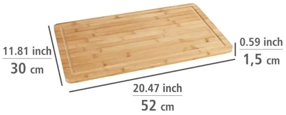 WENKO 53032100 - Kryt 52x30 cm hnedý