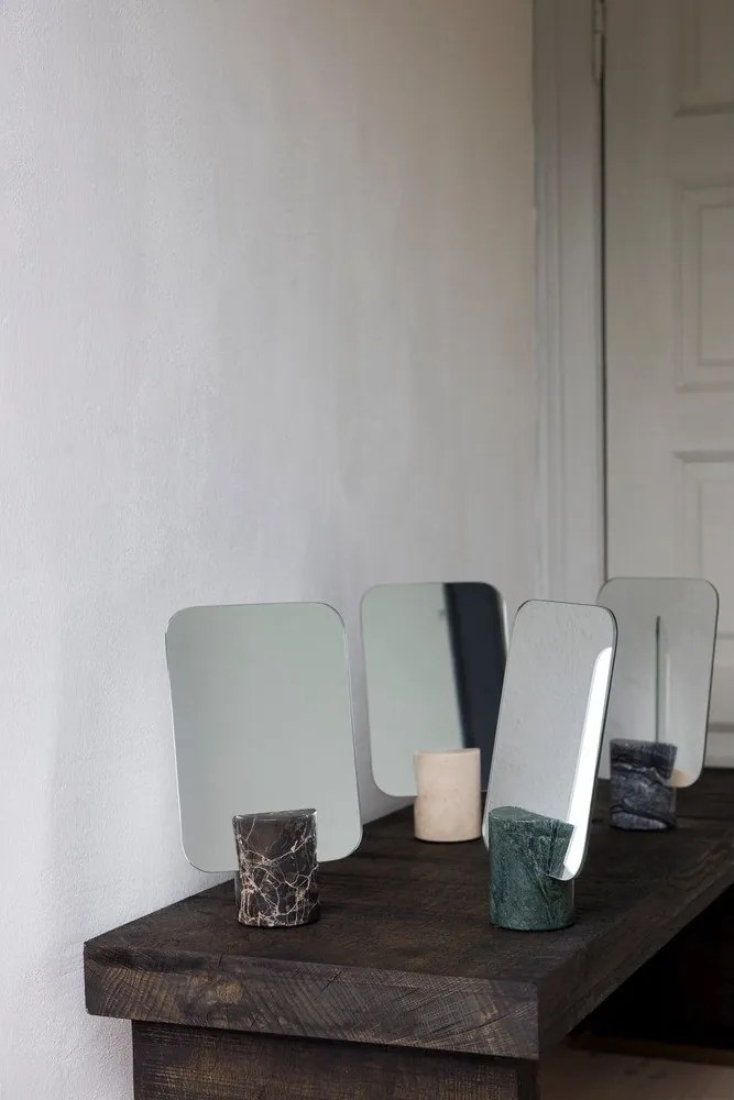 Kozmetické zrkadlo 18x30 cm Travertine – Mette Ditmer Denmark