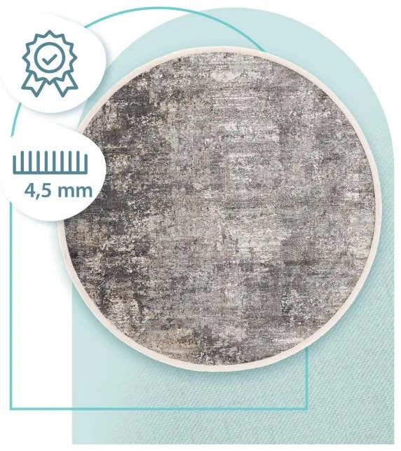 Koberec Split Z332A sivý / hnedý