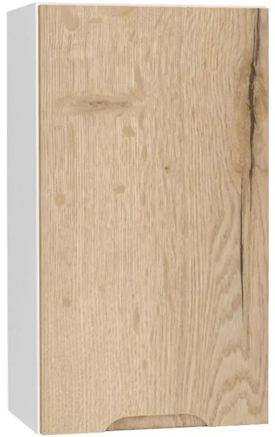 Skrinka do kuchyne Zoya W40 Pl Dub Halifax/Biely