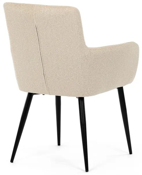Autronic BONTEC Jedálenská stolička, béžová, látka, DCH-P3146 CRM2 Farba: Béžová