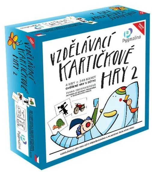Pygmalino Vzdelávacie kartičkové hry 2