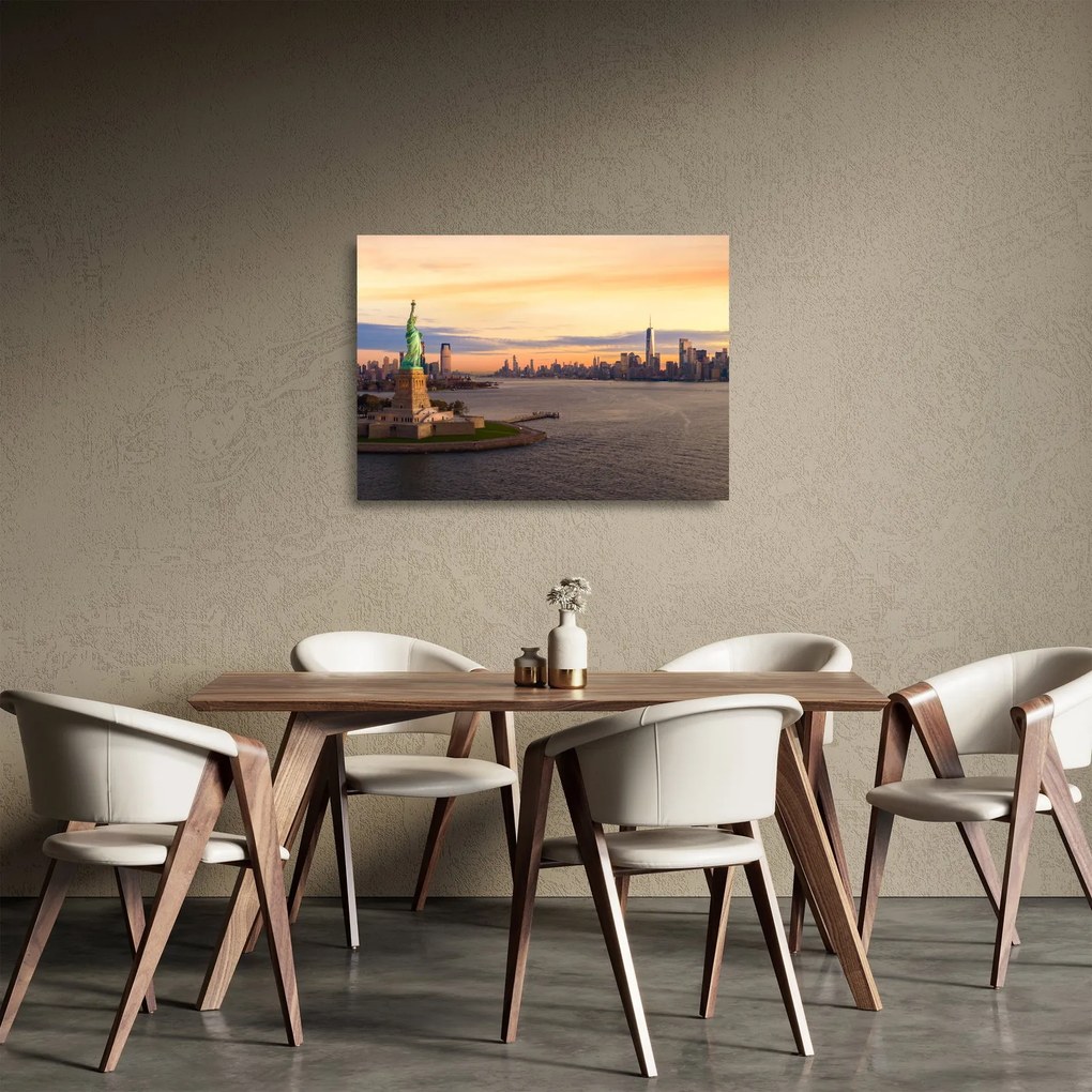Sklenený obraz - New York city (70x50 cm)
