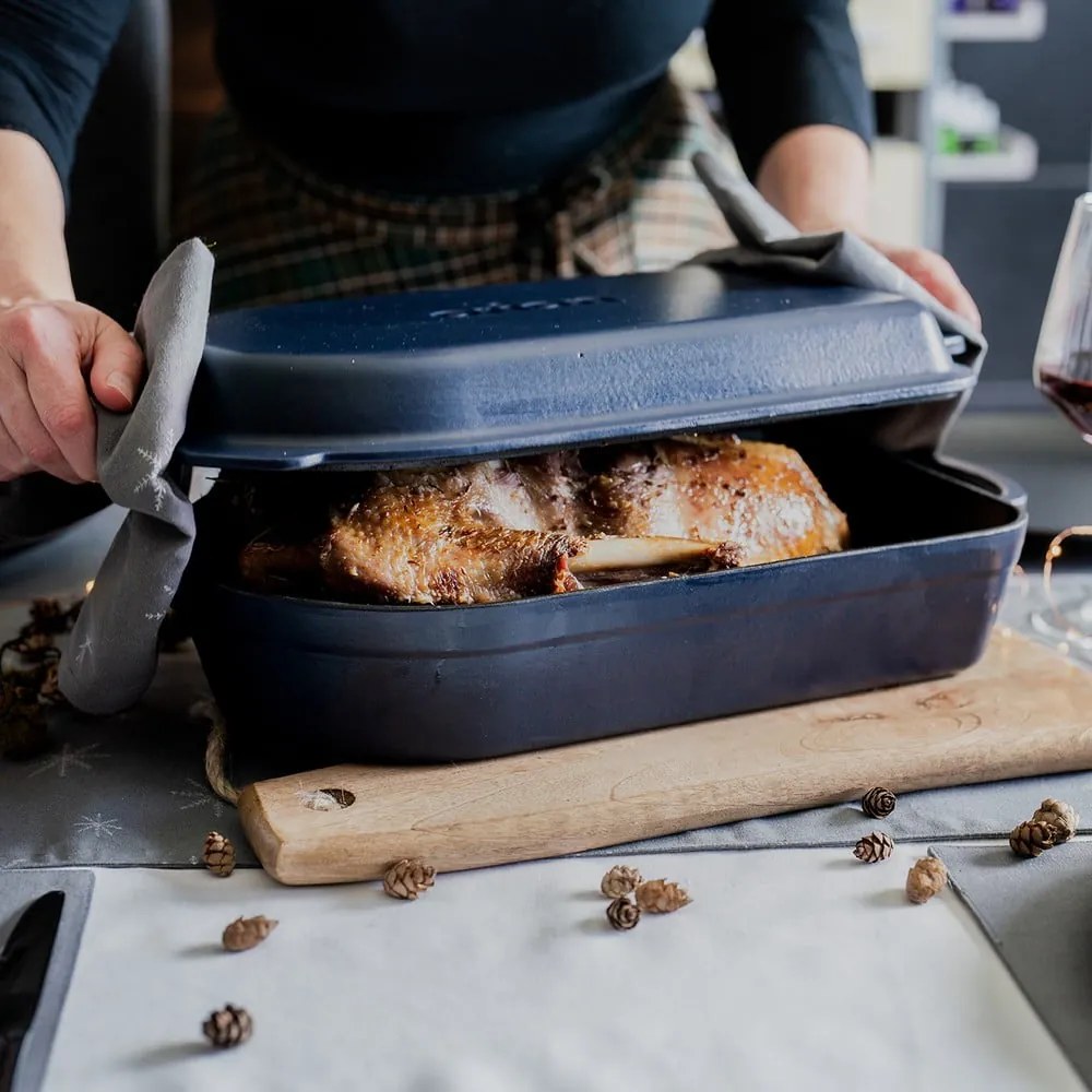 Liatinový pekáč 22x42,5 cm LITINA SMALT – Orion