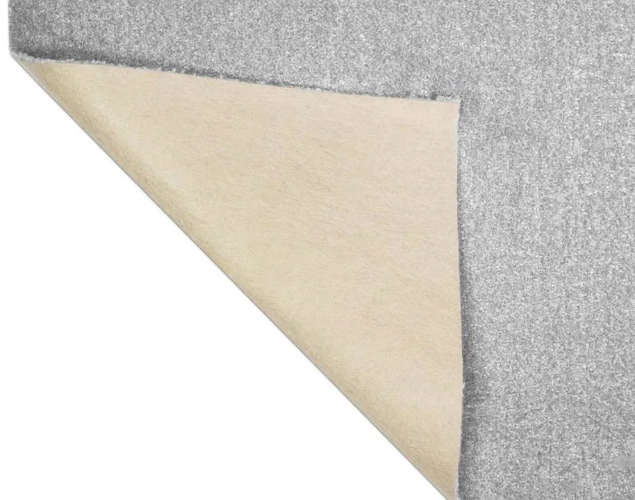 Condor Carpets, Koberec metráž Sicily 373, na mieru, šíře 4m,5m, šedá, filc, obývacia izba