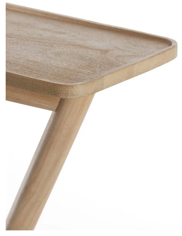 Odkladací stolík z mangového dreva 42x45 cm Qiano – Light &amp; Living