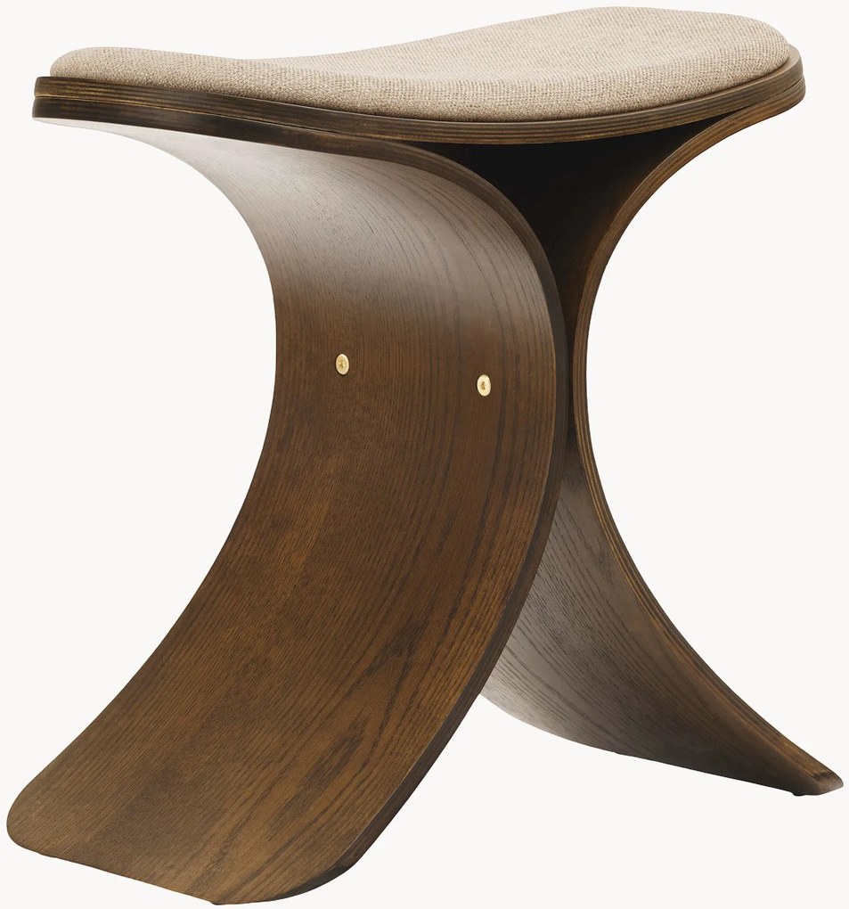 Stolček z dubového dreva Luno