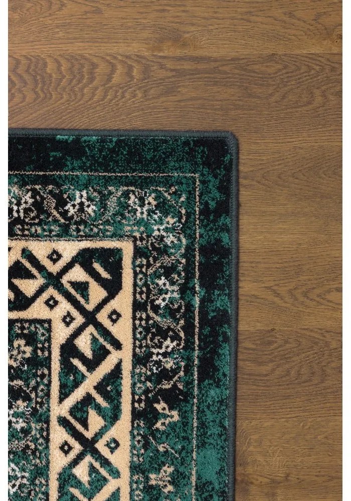 Vlnený koberec v petrolejovomodrej farbe 200x300 cm Mia – Agnella