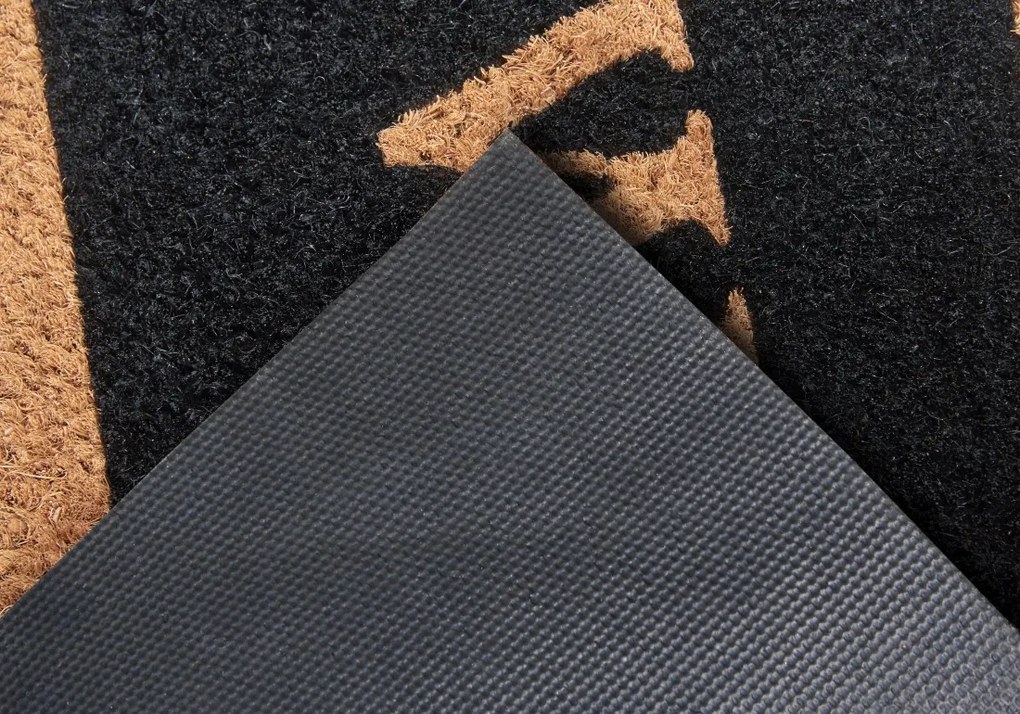 Hanse Home, Rohožka Welcome 105679 – na von aj na doma, 27x70, čierna, chodba / predsieň