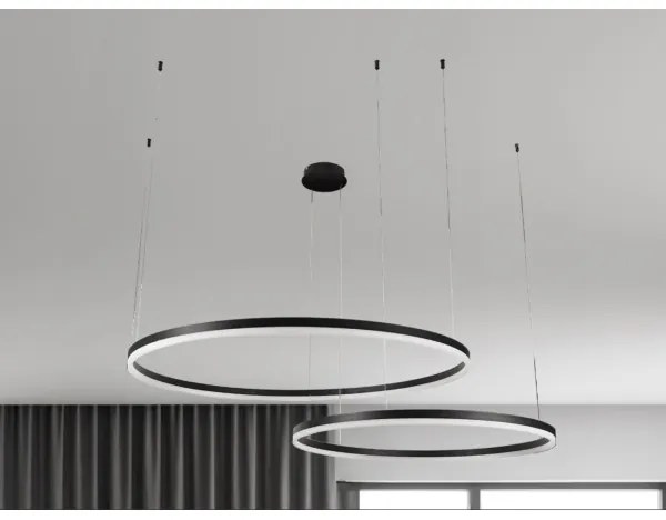 LED Stmievateľný luster na lanku LED/100W/230V 3000-6500K + diaľkové ovládanie