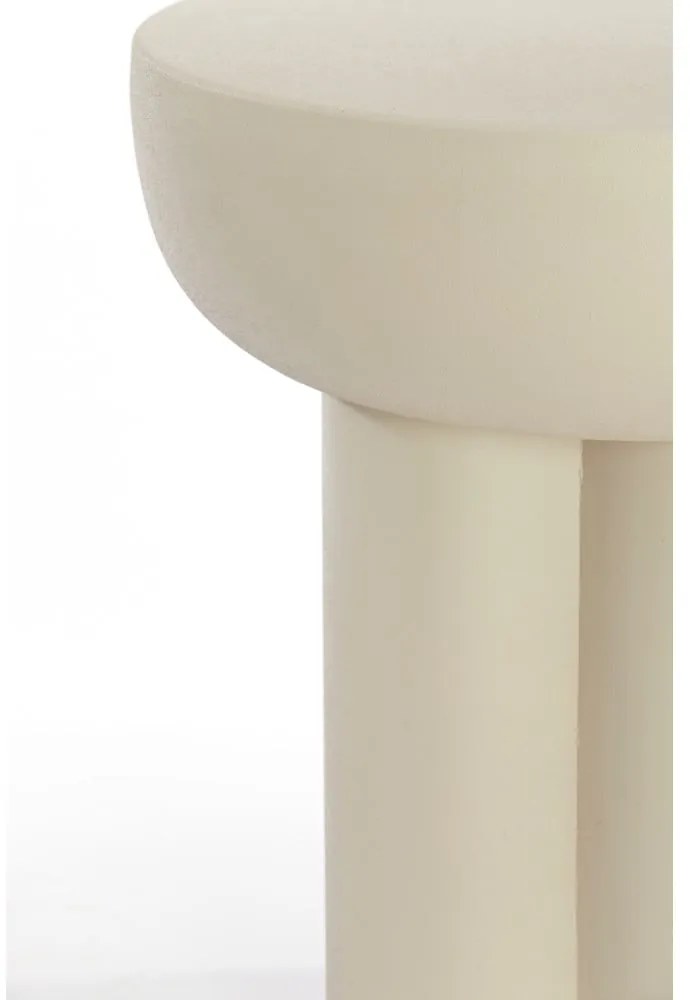 Kovový okrúhly odkladací stolík ø 46 cm Mikola – Light & Living