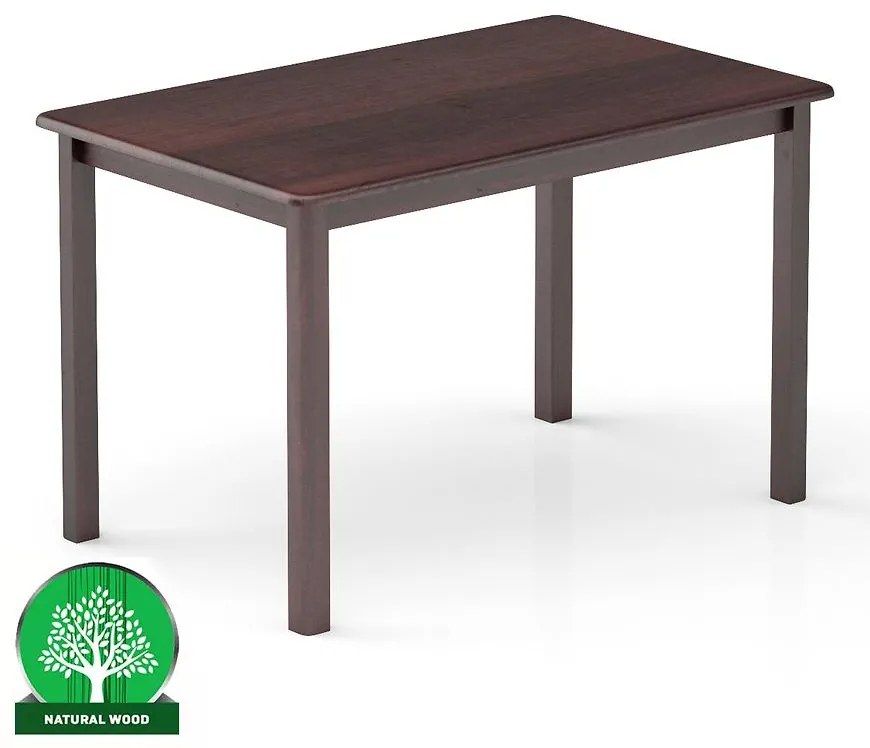 Stôl borovica ST104-120x75x75 orech