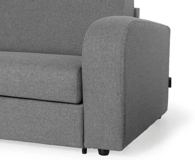 Rozkladacia sedacia súprava na každodenné spanie LIVORNO U, hnedá (penelope 04), 140