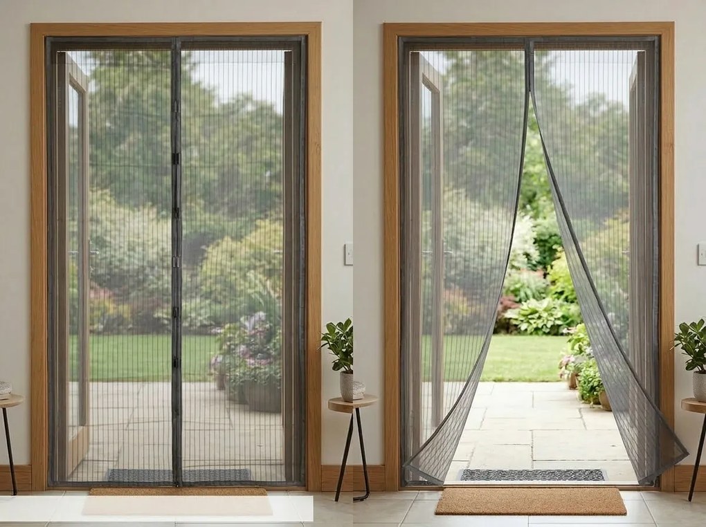 Sieť proti hmyzu do dverí MAGNIX magnetická 220x100 cm