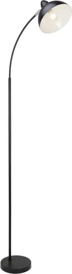Rabalux 5240 - Stojacia lampa DARON 1xE27/40W/230V čierna