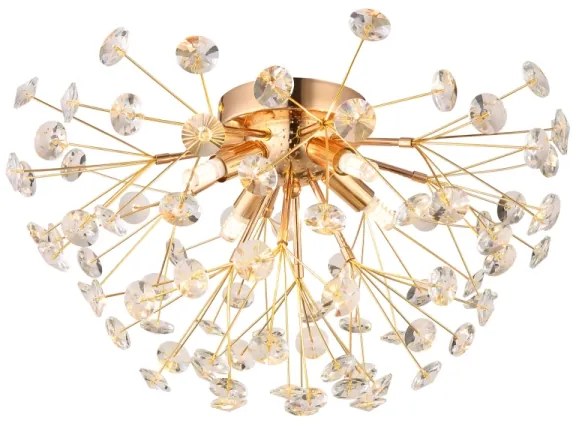 Globo 64135D - LED Stropné svietidlo KATRINA 4xG9/3,5W/230V zlatá