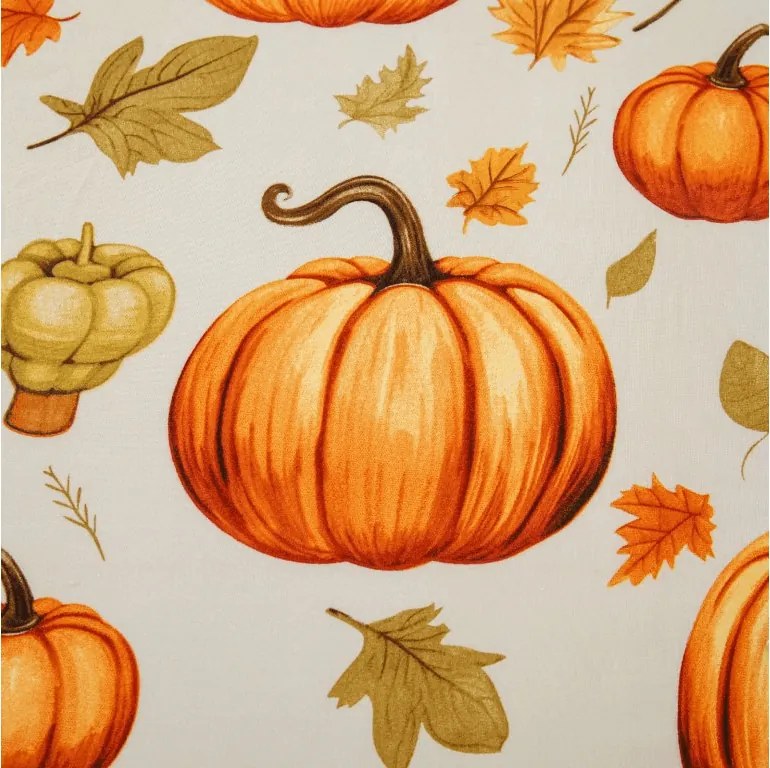 Plachta z mikrovlákna AUTUMN PUMPKINS farebné 90x200 cm