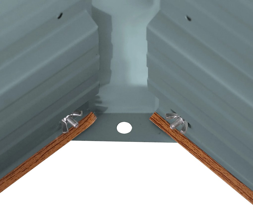 Vyvýšený záhradný záhon BestBerg VZ-940RW / 940 l / 180 × 90 × 58 cm / dekor dreva