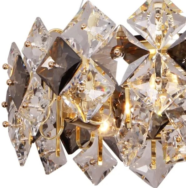 Zuma Line 9864-500 - Luster na lanku TIARA 6xE14/40W/230V zlatá