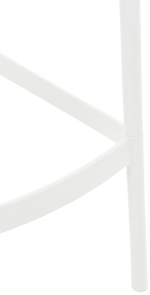 Plastová barová stolička DS10778434 - Biela