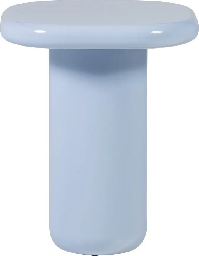 Lesklý odkladací stolík 50x50 cm Zava – WOOOD