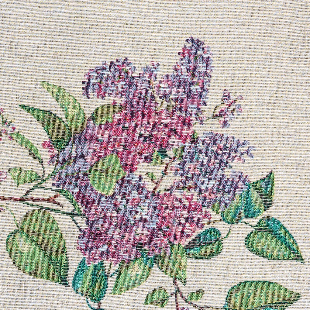 GOBELÍNOVÝ OBRUS SYRINGA 140X180 CM VZOROVANÁ