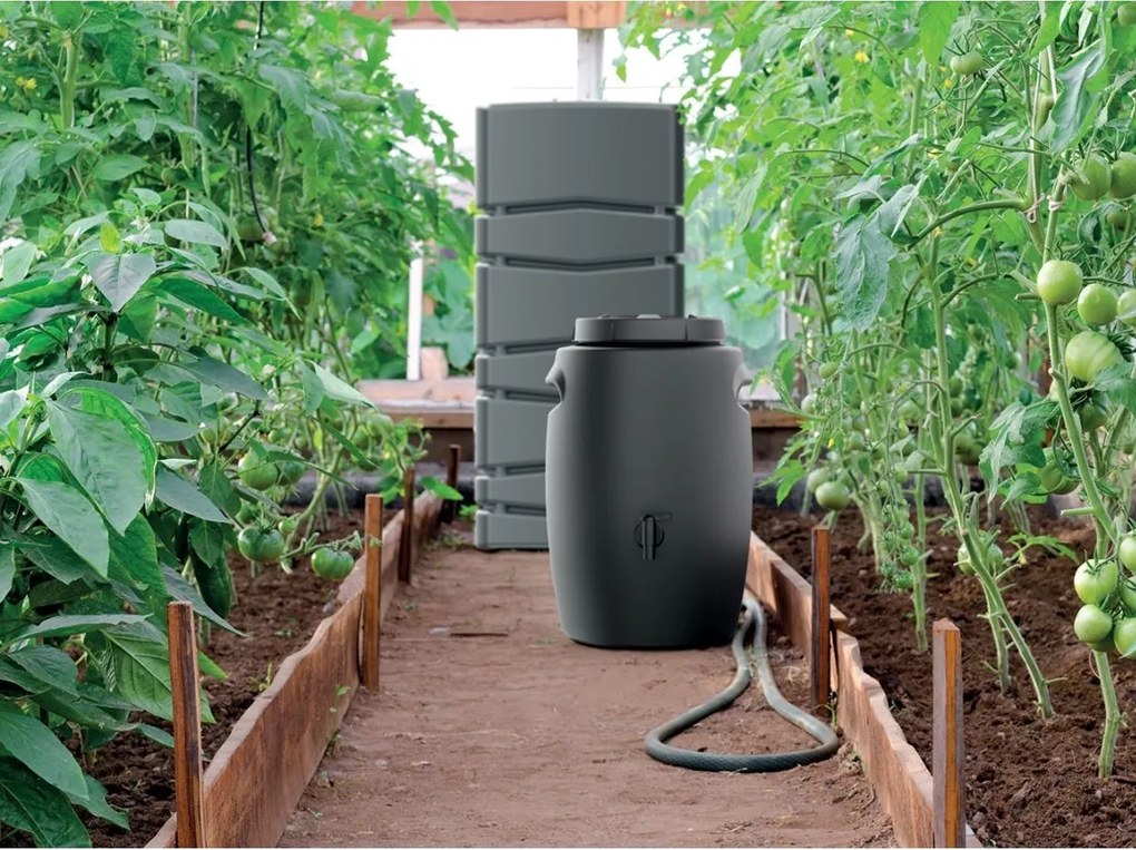 PROSPERPLAST Kompostér na výrobu ekologického hnojiva COMBIOLIQ, čierny, 25 l