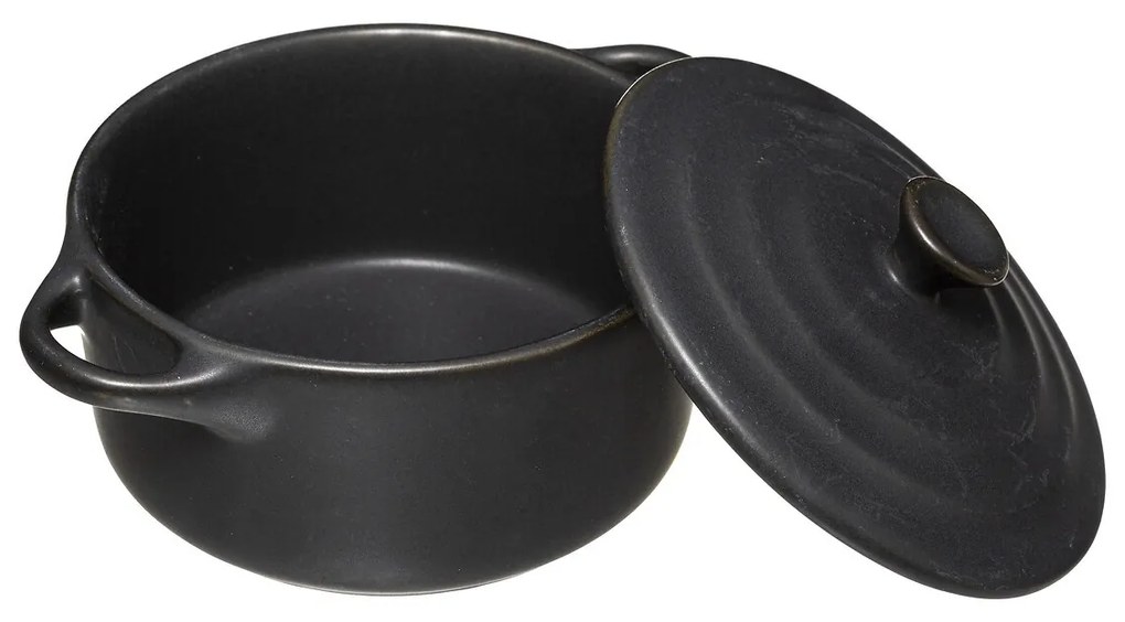 Keramický hrniec Mini Black, (fi) 13 cm