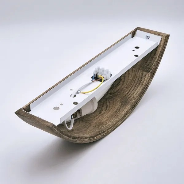 Brilagi - LED nástenné svietidlo CARVALHO 1xE27/60W/230V dub orech