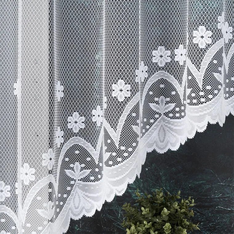 Žakárová záclona FLORENTYNA okno 330 x 140 cm