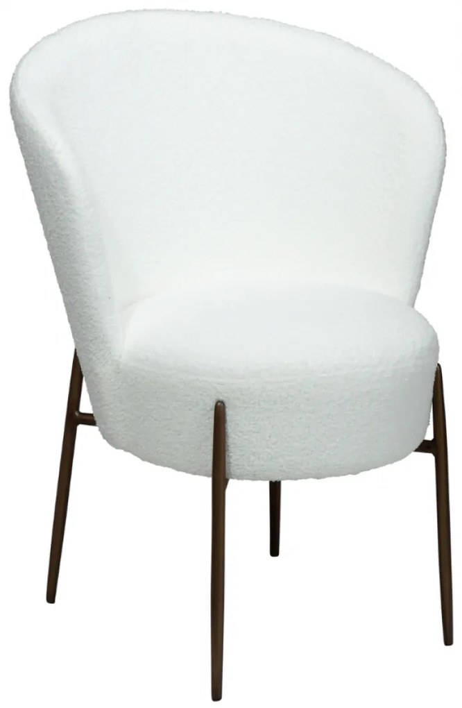 ORBIT ČALÚNENÁ STOLIČKA cashmere bouclé/black