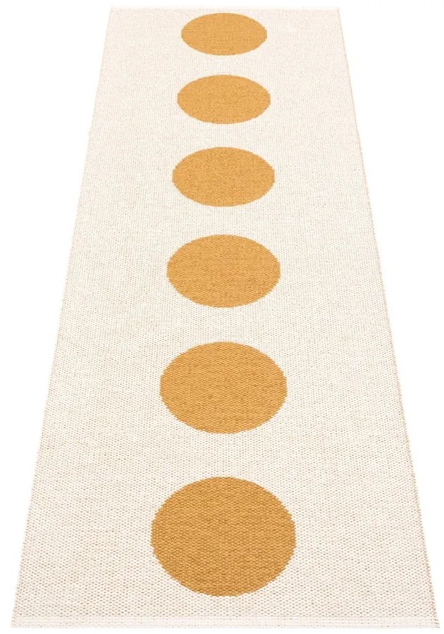 Okrovožltý vnútorný a vonkajší behúň 70x225 cm Vera Ochre – Pappelina