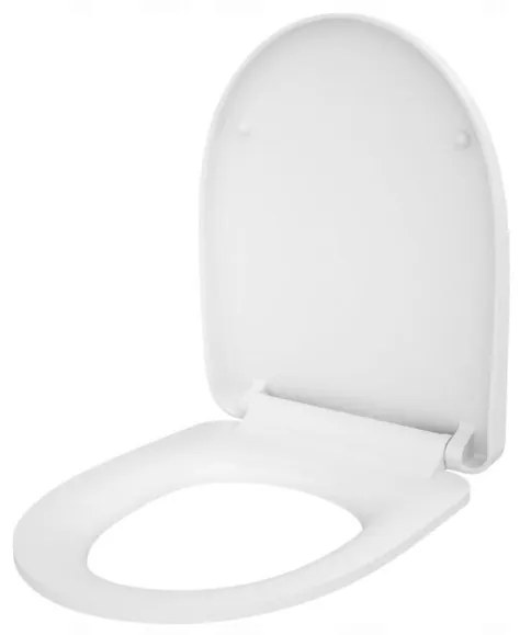 Cersanit Moduo, antibakteriálne SLIM toaletné sedátko z duroplastu, biela, K98-0184