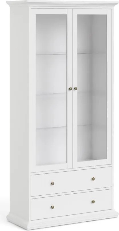 Vitrína Provine 96 cm biela