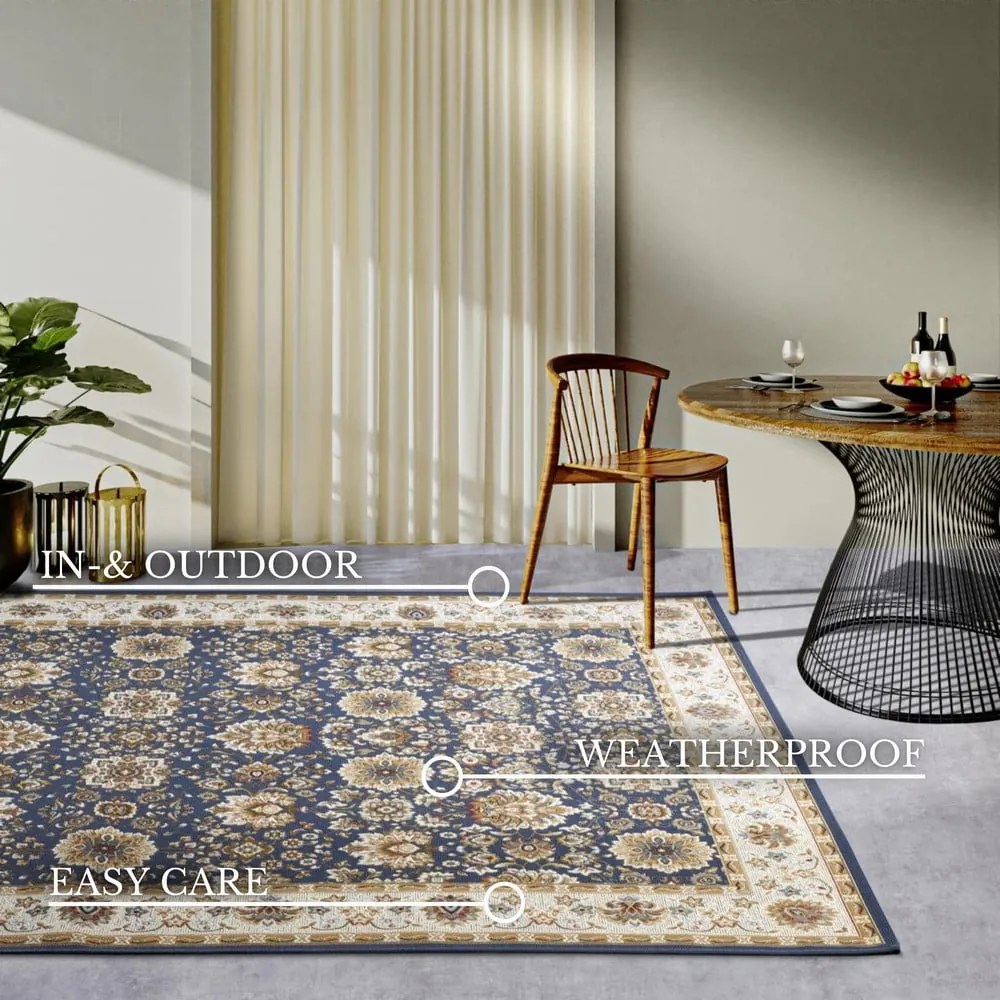 Modrý vonkajší koberec 200x285 cm Nicolas – Villeroy&amp;Boch