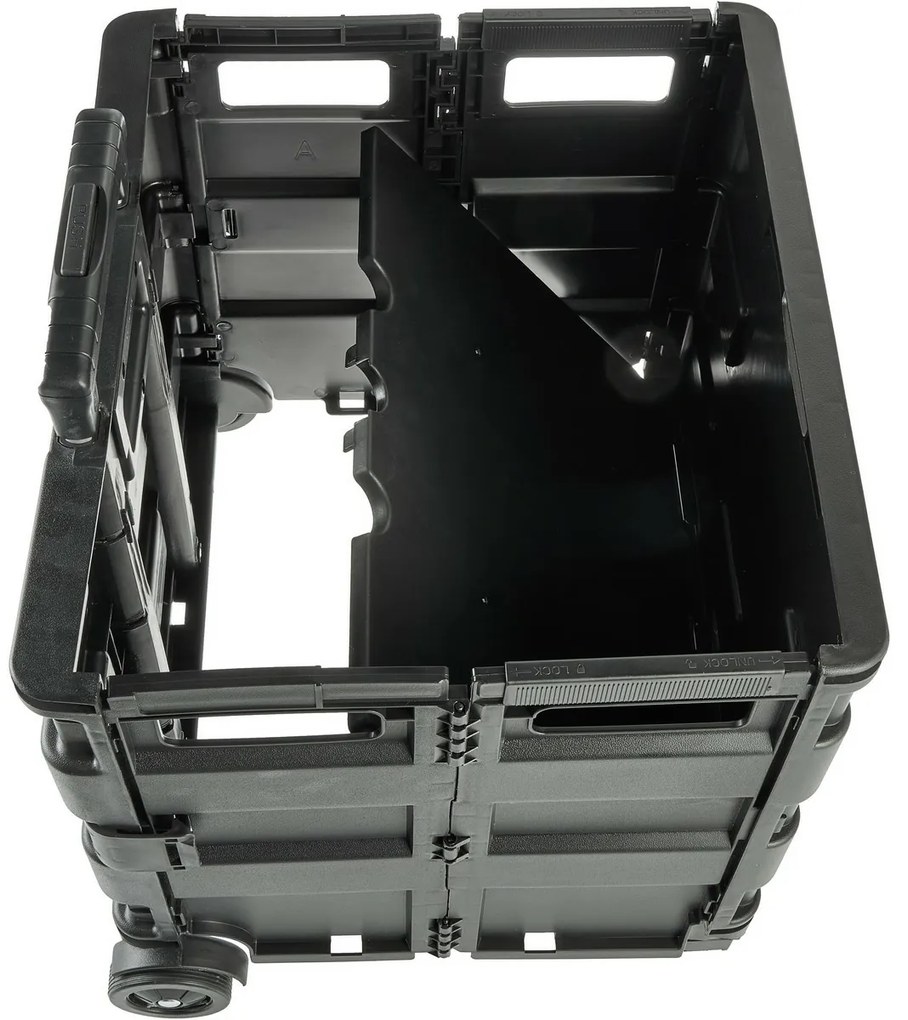 Keeeper Skladací nákupný vozík Olli 65 l Black, 65 l