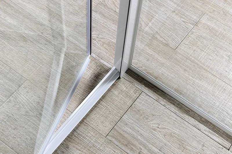 Aqualine Aqualine, AMICO sprchové dvere výklopné 1040-1220x1850mm, číre sklo, G100