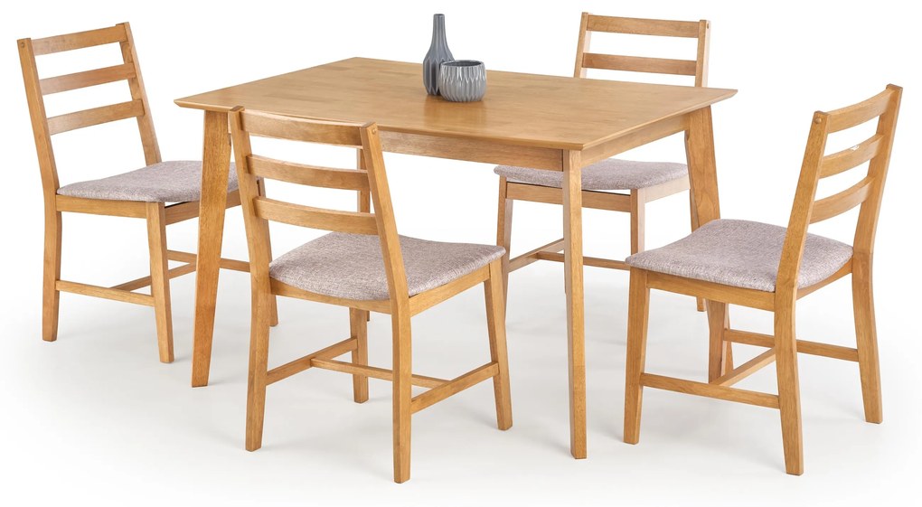 Lacný jedálenský set H8004 (stôl + 4x stoličky)