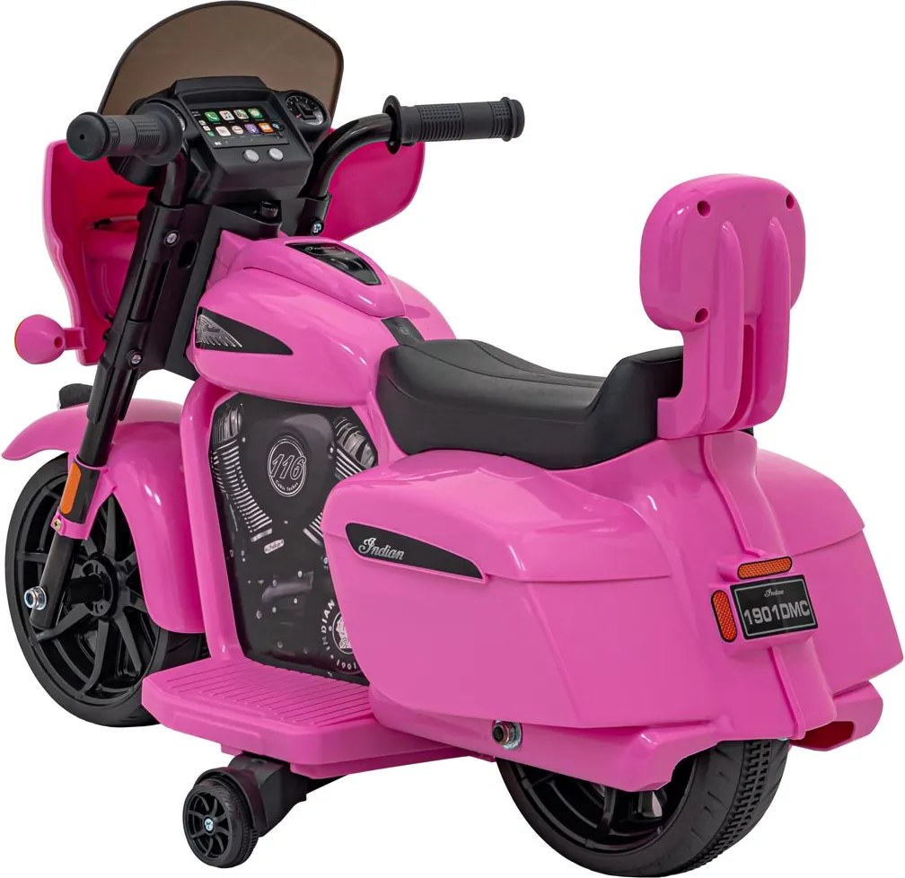 Ramiz Chopper INDIAN Ružové vozidlo