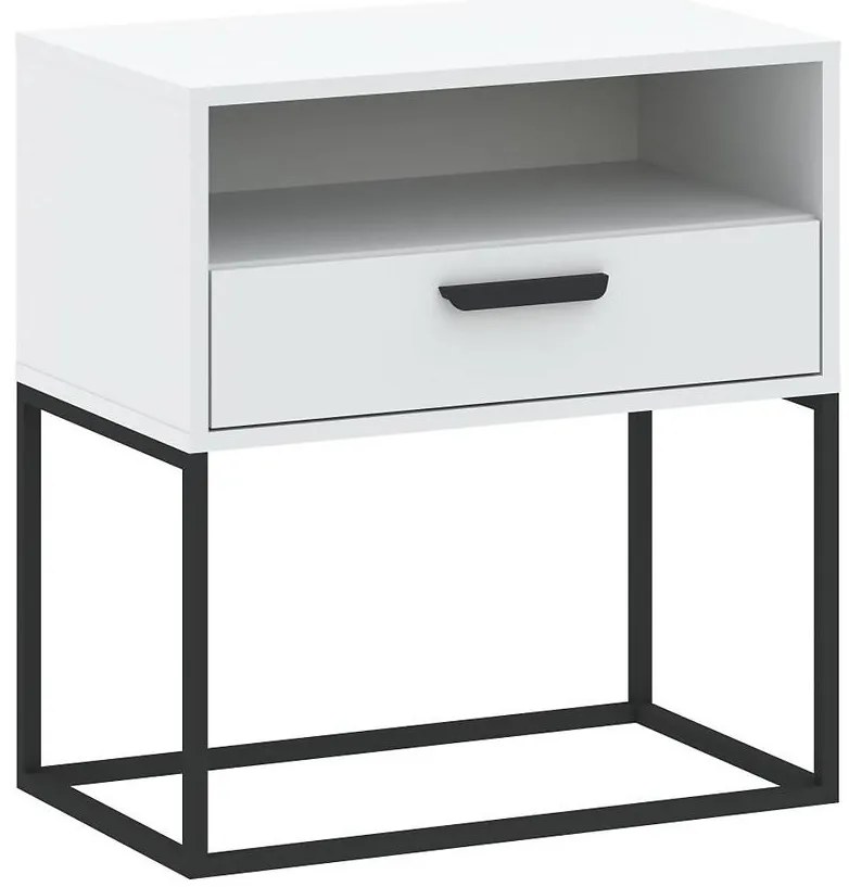 Nočný stolík 1S-60 biela