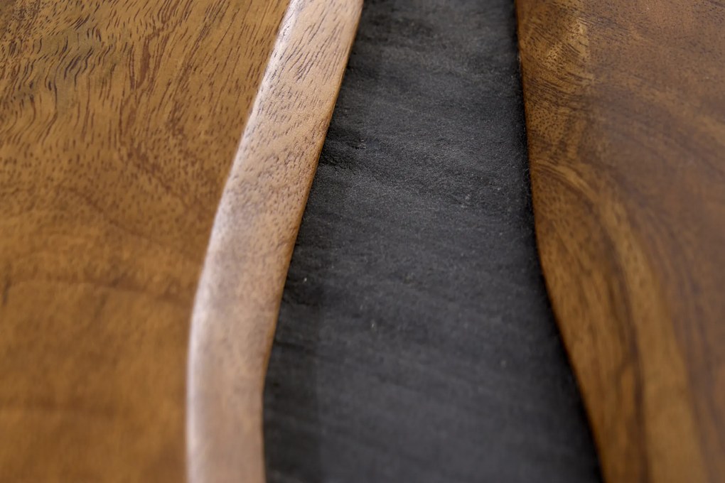 Konferenčný stolík Amazonas 110cm bridlica z mangového dreva