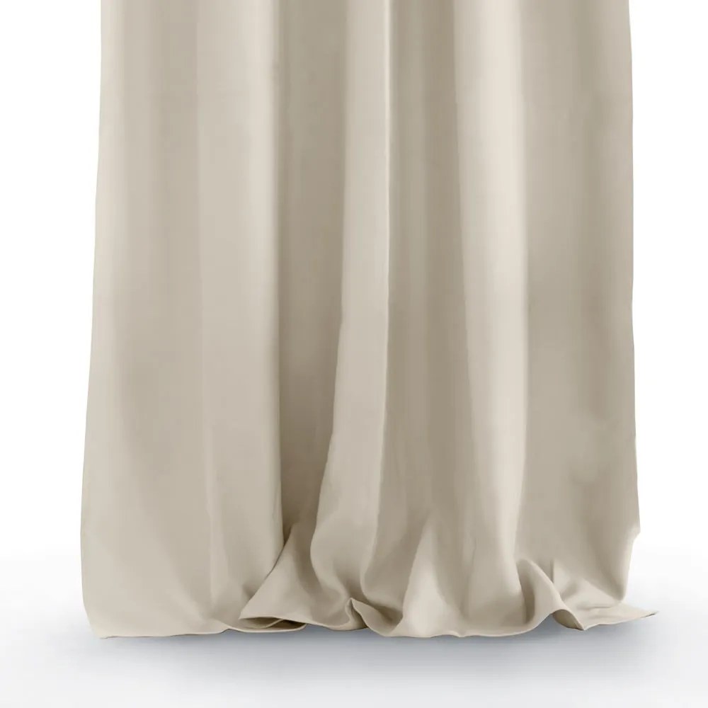 Krémovobiely zatemňovací záves 140x245 cm Eyelets – Restilo