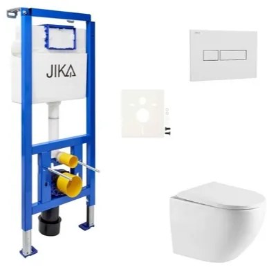 Závesný wc set do ľahkých stien / predstenová SAT SIKOJSREX67, 1 ks