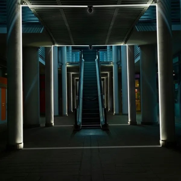 LED Vonkajšie nástenné svietidlo LED/7W/230V 4000K IP65 čierna