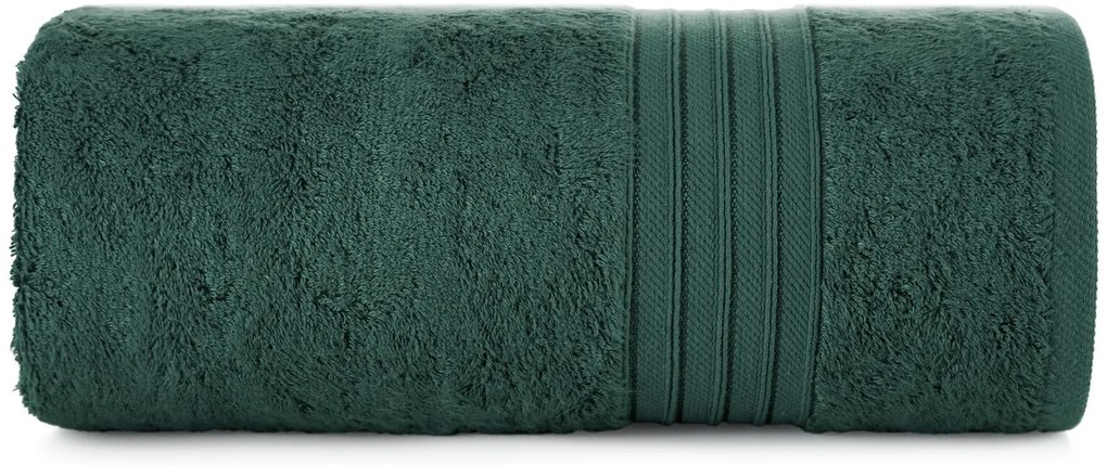 BAVLNENÝ UTERÁK AURA 30X50 CM TMAVOZELENÁ