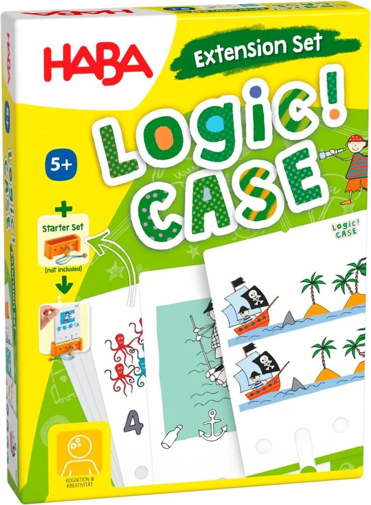 Logická hra pre deti - rozšírenie Piráti Logic! CASE Haba od 5 rokov