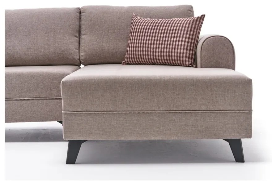 Béžová rohová pohovka (do tvaru "U") Belen – Balcab Home