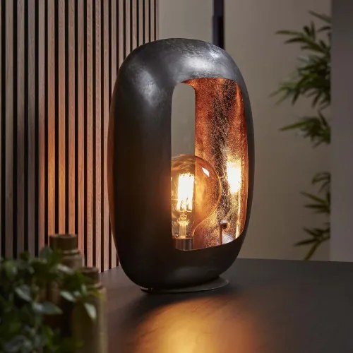 Stolová lampa 71-99 Arch 1L Black Nikel - Komfort-nábytok