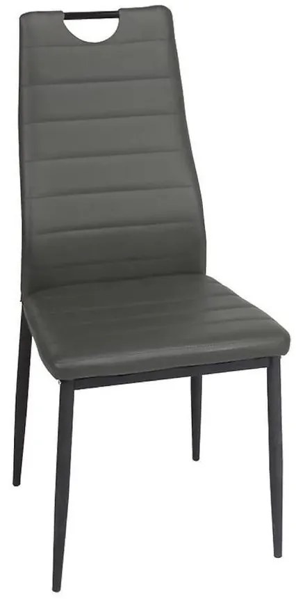 Stolička Luiza sivá 80018E