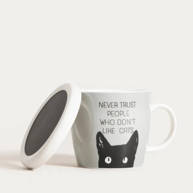 Hrnček KIKI s vrchnákom 753633 300 ml